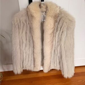 Saga Furs Cream Jacket